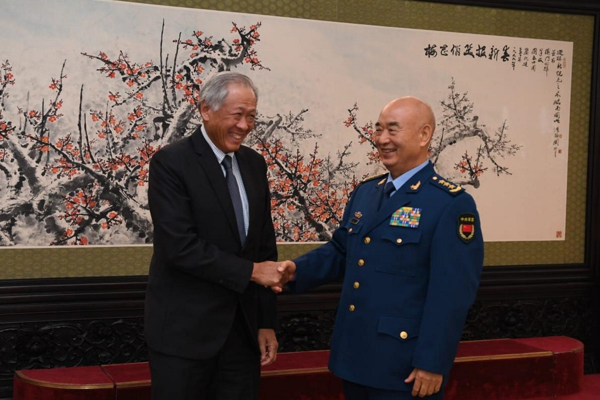 Defence Minister Ng Reaffirms Warm and Friendly Defence Ties during ...