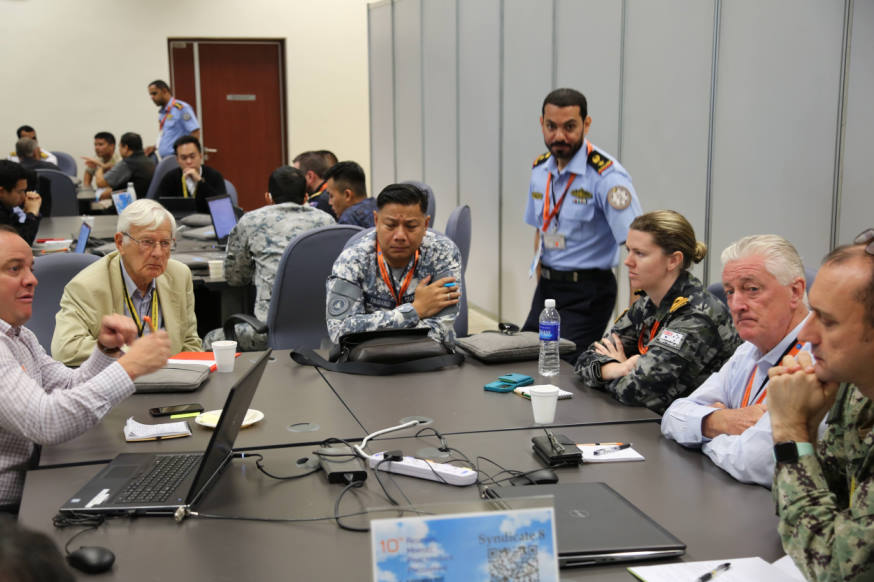 Capt. Geoffrey Pearson, General Manager, Global Head of Fleet Security, BW Group (2nd from far right)