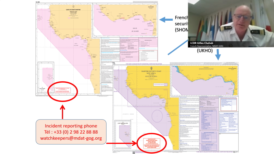 An update on the maritime situation in the Gulf of Guinea by LCDR Gilles Chehab from MDAT-GoG. The area is of concern for the international shipping community due to an increase in piracy incidents.