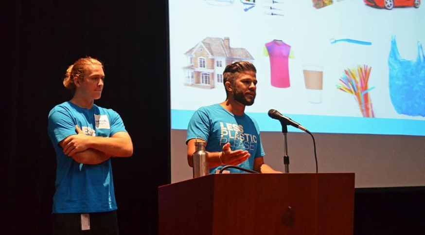 MSTF sought the help of Seven Clean Seas for their beach clean-up project. Prior to the activity, Mr Benjamin Scott Moody and Mr Thomas Peacock Nazil from the organisation came to give a short talk to our frontliners on the importance of clean seas.