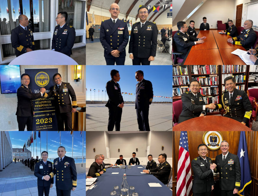 RADM Wat also met with counterparts from other navies and coast guards.