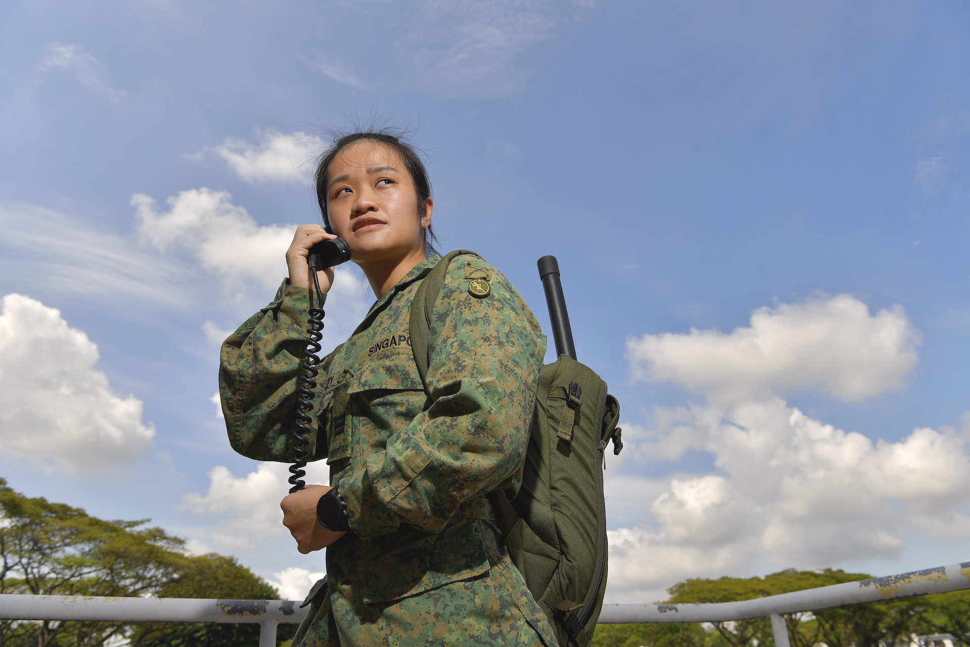 Meet the SAF's only female Ground Forward Air Controller