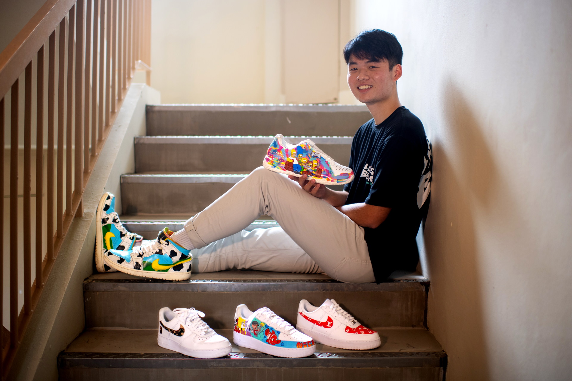 Self-Taught Sneaker Artist Turns Hobby Into Successful Home Business