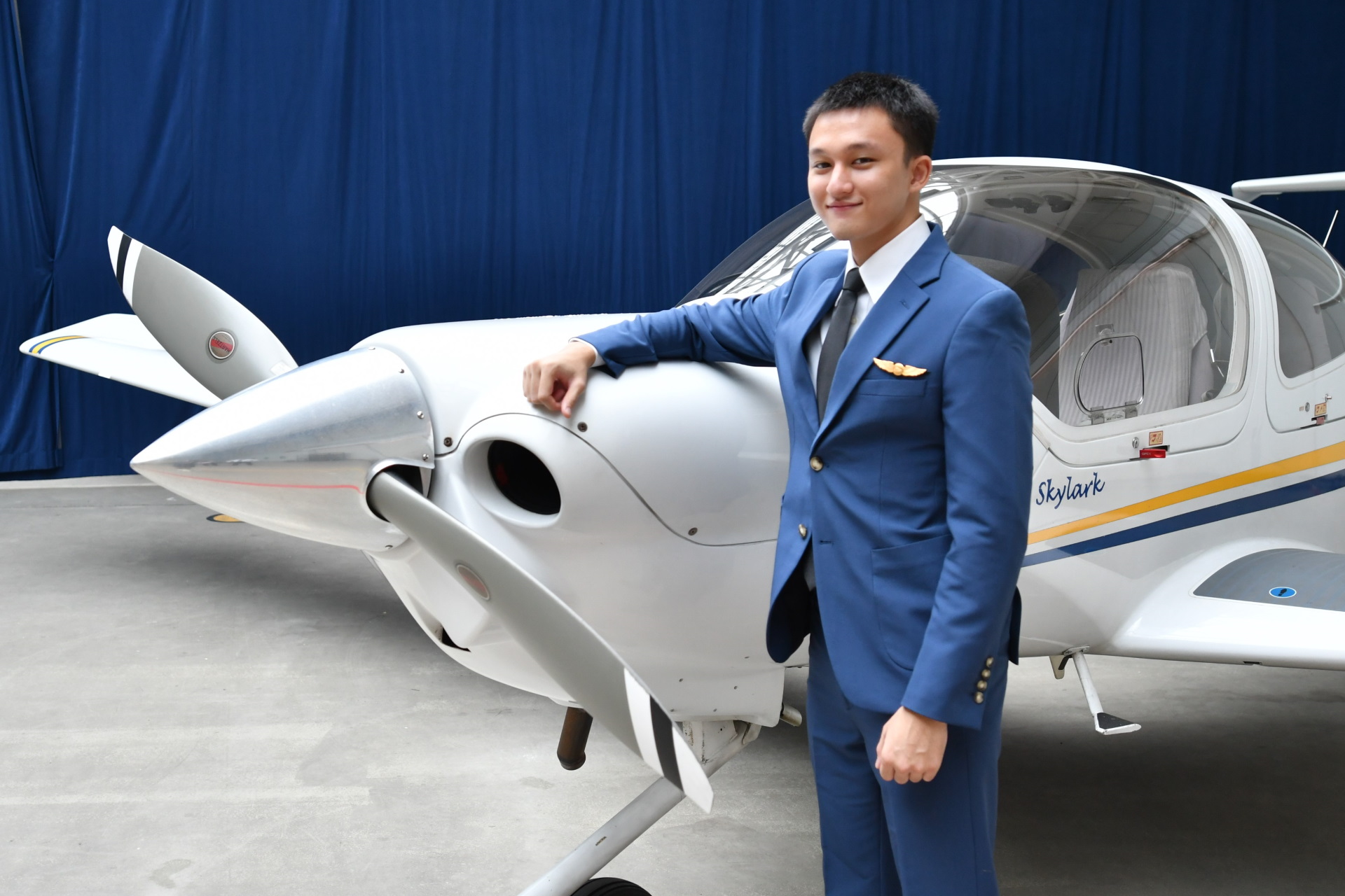 Model aircraft collector now flies for real